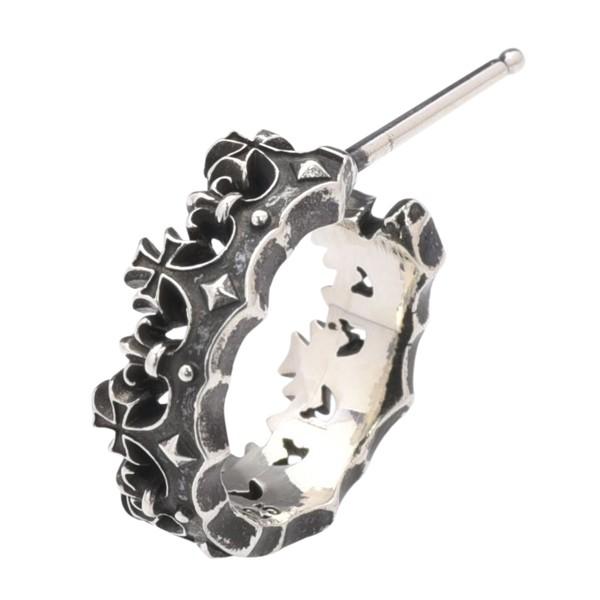 メーカー取り寄せ品 ディールデザイン DEAL DESIGN クラウンセメタリーフープ：Rピアス 右...