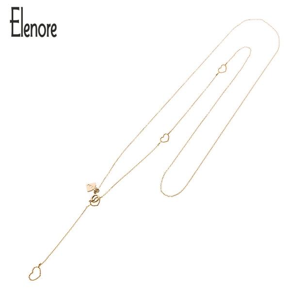 エレノアジュエリー Elenore Jewelry 10金ハートYネックレス ネックレス ブランド ...