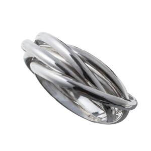 エレノアジュエリー Elenore Jewelry 5連結シルバーリング シルバーリング 925レディース 個性 指輪 ELR0009(skz)｜dreamers