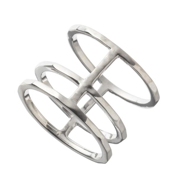 エレノアジュエリー Elenore Jewelry ブリッジトリプルリング シルバーリング 925レ...