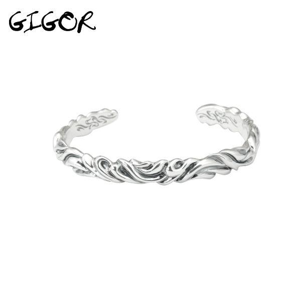 メーカー取り寄せ品 ジゴロウ GIGOR エレイストバングル メンズ バングル シルバー925 No...