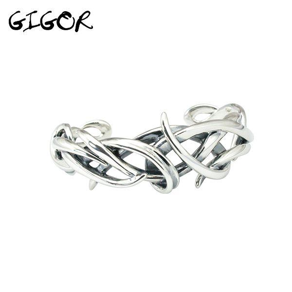 メーカー取り寄せ品 ジゴロウ GIGOR ドレスターバングル メンズ バングル シルバー925 No...