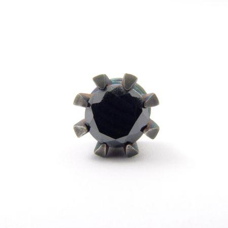メーカー取り寄せ品 ホロウ HOLLOOW 8ポイントピアス RUST 片耳分 シルバーピアス 92...