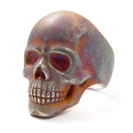 メーカー取り寄せ品 ホロウ HOLLOOW ラストニルスカルリング RUST シルバーリング 925...
