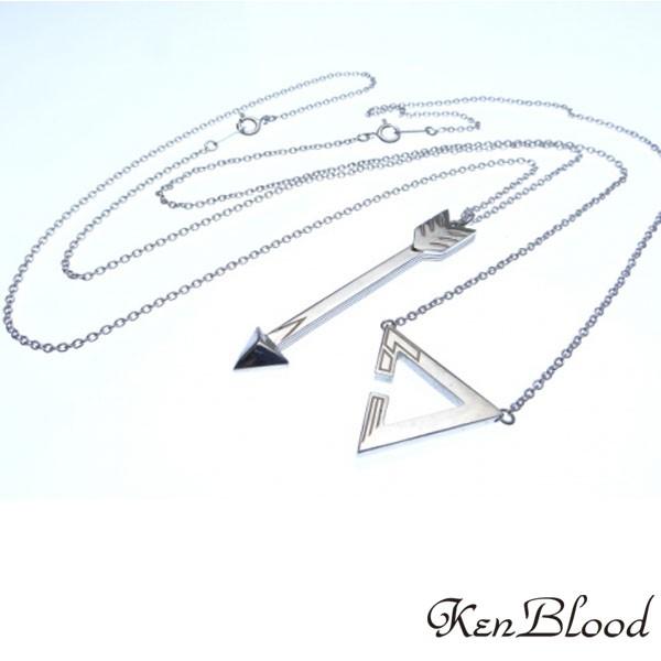 メーカー取り寄せ品 ケンブラッド KenBlood KP-468トライアングルアローネックレス ネッ...