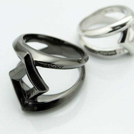 メーカー取り寄せ品 ケンブラッド KenBlood KR-245ABK クロスローズリングAブラック...