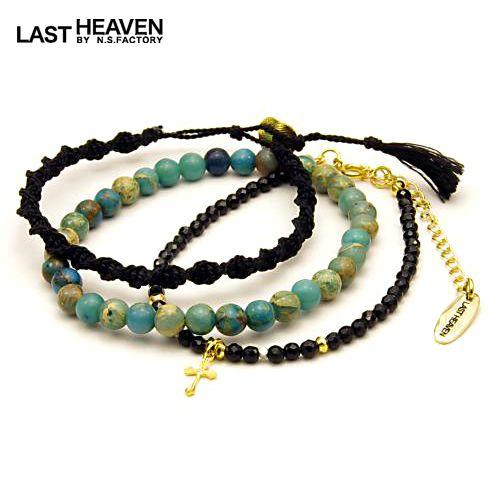 メーカー取り寄せ品 レイヤードブレスレットbk ラストヘブン LAST HEAVEN Heaven ...