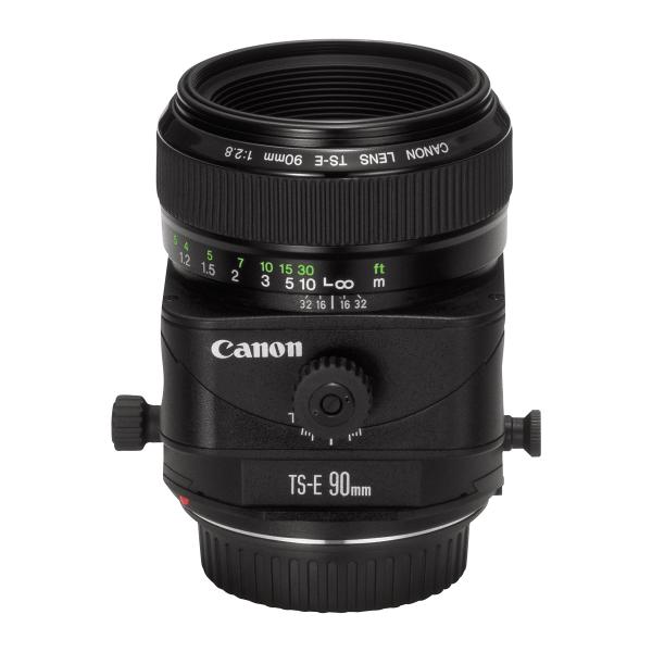 Canon テイルト・シフトレンズ TS-E90mm F2.8 フルサイズ対応