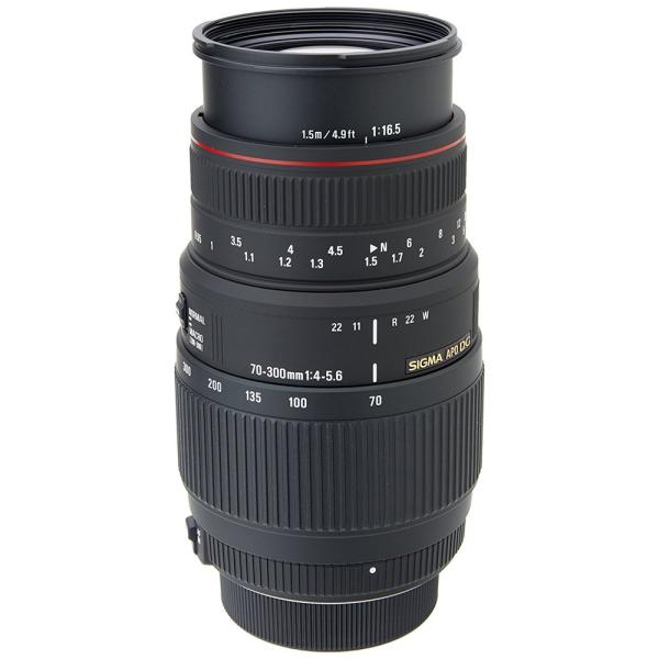 SIGMA 望遠ズームレンズ APO 70-300mm F4-5.6 DG MACRO ニコン用 フ...