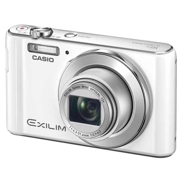 CASIO デジタルカメラ EXILIM EX-ZS240WE 手ブレに強い光学12倍ズーム シャッ...