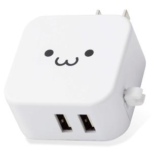 エレコム USB コンセント 充電器 合計12W USB-A×2 【 iPhone ( iPhone13シリーズ対応 ) / Android / タブ｜dreamkids21