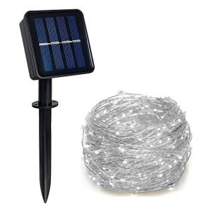Light bird LED ソーラー イルミネーション 200球 防水 屋外 装飾 ガーデンライト ソーラー充電 夜間自動点灯 結婚式 誕生日 室内