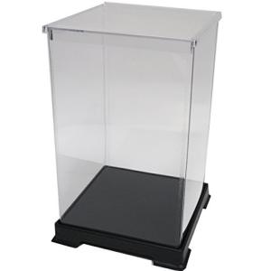 かしばこ商店 透明フィギュアケース 151524 プラスチック 組立式 W150×D150×H240mm ディスプレイケース