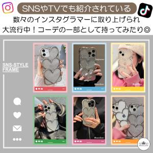 iPhone16 キラキラ3連ハート iPho...の詳細画像4