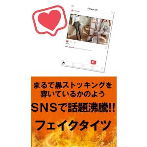 フェイクタイツ 裏起毛タイツ レディース SN...の詳細画像3