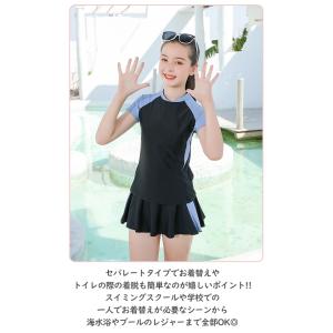 女の子 水着 スクール水着 学校 ワンピース ...の詳細画像5