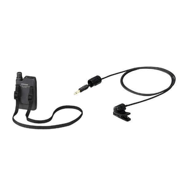 JVC  800mhz ペンダント型 ワイヤレスマイクロホン WM-P980 + タイピンマイクユニ...