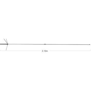 X300　144/430MHz帯 高利得 2バンド グランドプレーンアンテナ　第一電波工業　ダイヤモンドアンテナ　DIAMOND ANTENNA｜dreammobile