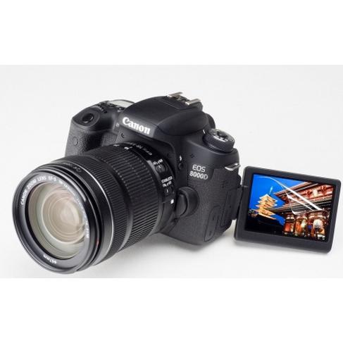 【高光沢タイプ】Canon EOS 8000D専用  指紋防止 反射防止 気泡レス加工 高光沢 カメ...