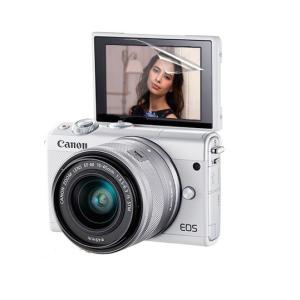 【高光沢タイプ】Canon EOS RP/M200/M100/M6/M6 MarkII/Kiss M専用 指紋防止 反射防止 気泡レス加工 高光沢 カメラ液晶保護フィルム