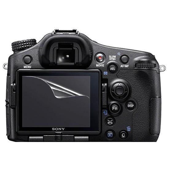 【高光沢タイプ】SONY a77/a65/a57専用  指紋防止 反射防止 気泡レス加工 高光沢 カ...