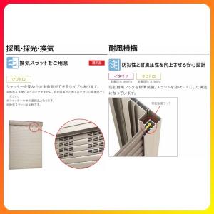 単体シャッター 標準タイプ W1800 H30mm シャッター リクシル トステム 窓 規格サイズ 防犯 窓 旧イタリヤ 新築 手動 176 雨戸 アルミサッシ 新設用 先付シャッター