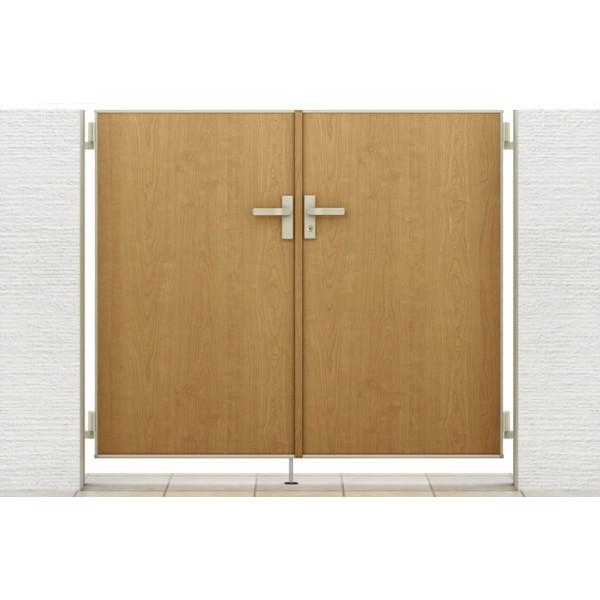 門扉 リクシル 開き門扉AA FM1型 両開き 08-12/08-14/08-16 埋込使用 W16...