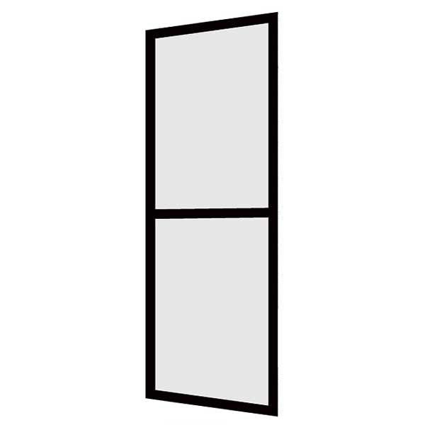 玄関引戸(引き戸) 菩提樹用網戸 2枚建戸ランマ無 普通枠 232型(千本格子) 6159 W179...