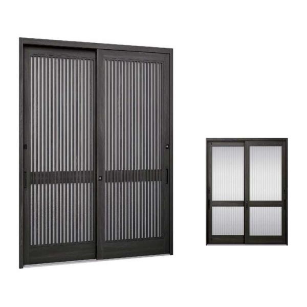 玄関引き戸JS 11P型 W164/169/187×H19 玄関引戸 2枚建 ランマなし LIXIL...