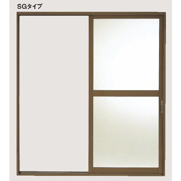 勝手口引き戸II SG 16-18 W1664×H1818mm 勝手口引戸2 単板ガラス リクシル ...