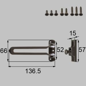 LIXIL/TOSTEMリクシル トステム ドアガードセット（片開き用） DKZC1071 アルミサッシ｜dreamotasuke