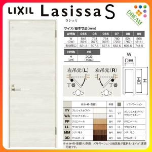 トイレドア ラシッサS LAB ノンケーシング枠 05520/0620/06520/0720/0820/0920 リクシル LIXIL 明かり窓/錠付き 建具 トイレ 室内ドア 交換 リフォーム DIY｜dreamotasuke