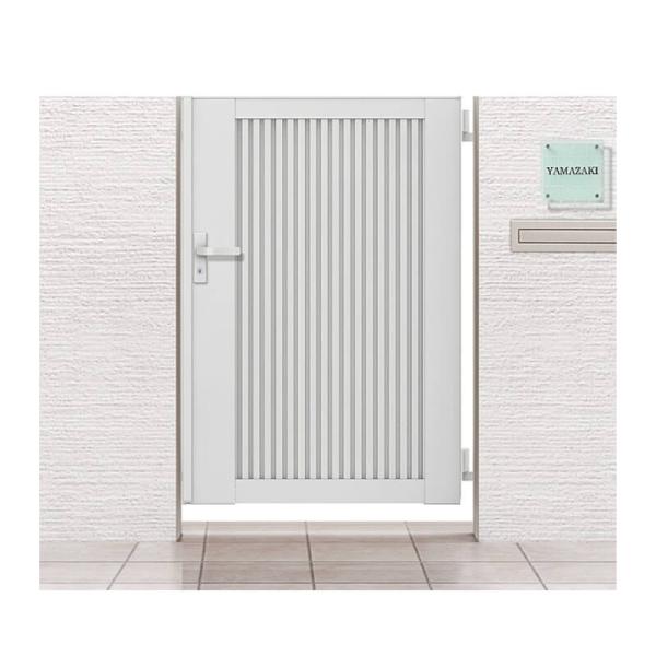 開き門扉AB TM2型 片開き 柱使用 呼称08-16 扉寸法W800×H1600mm リクシル L...