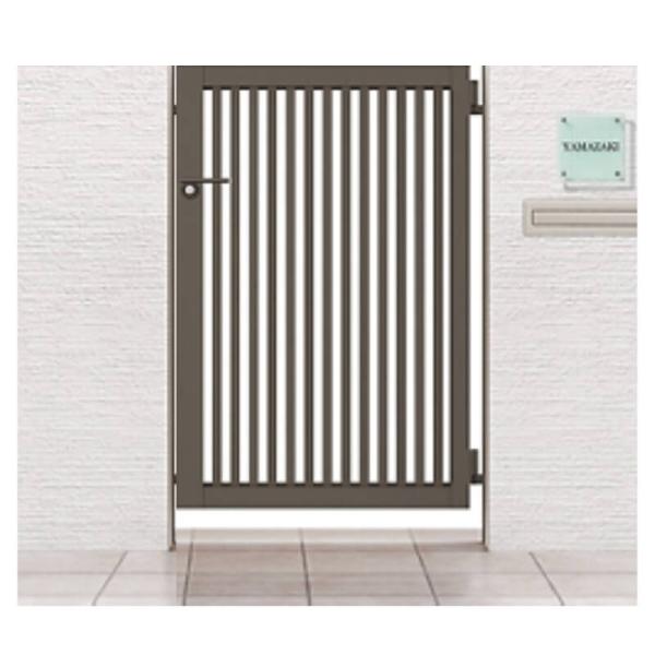 開き門扉AB TR3型 片開き 柱使用 呼称09-10 扉寸法W900×H1000mm リクシル L...