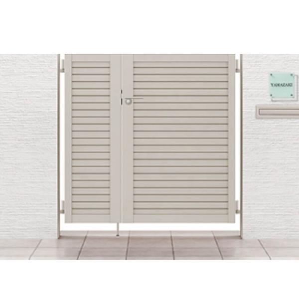 開き門扉AB YM2型 親子仕様 柱使用 呼称04・08-12 扉寸法W1200(400+800)×...