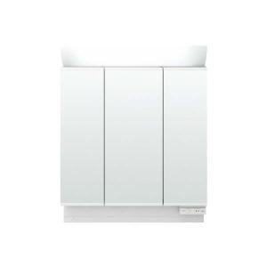 ピアラ ミラーキャビネット 間口W750mm MAR3-753TXJU 3面鏡 スリムLED