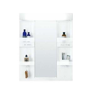 未使用 ピアラ w750mmミラーキャビネットのみ　MK1X4 ピアラ ミラーキャビネット 間口W750mm MAR2-753TXSU 3面鏡