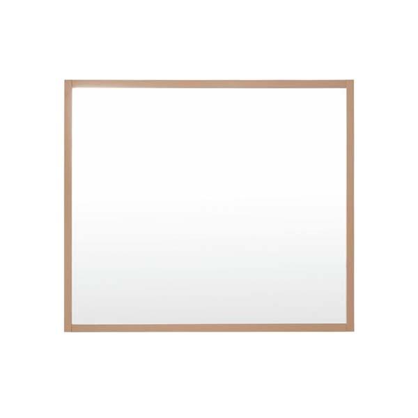 ピアラ ミラーキャビネット 間口W450mm MNS-451K-P 木枠付1面鏡 照明なし 全高18...