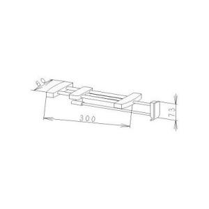 LIXIL/TOSTEM リビング建材用部品 玄関収納 その他：コートハンガーセットMXZZHC01...