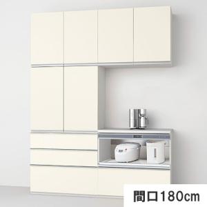 ノクト 食器棚 間口180cm リクシル カップボード＋カウンタープラン S3007 家電収納(蒸気排出ユニット付)下段引出し LIXIL システムキッチン収納 グループ2｜dreamotasuke