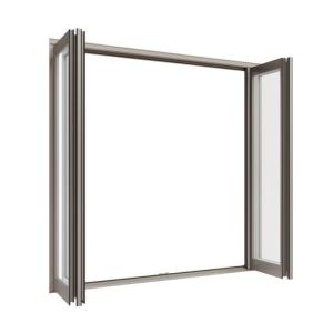 オープンウィン FD サーモスII-H 25618-6 W2600×H1830mm 6枚建 折れ戸 LIXIL リクシル 全開口サッシ