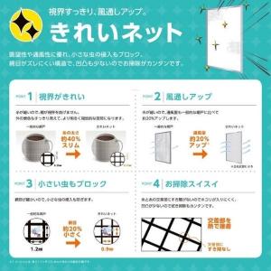 網戸 オーダーサイズ 上部調整桟付TS網戸 窓...の詳細画像4