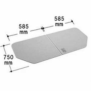 INAX 風呂組フタ 幅585×奥行750mm×2枚組 品番:YFK-1279B(2)LIXIL