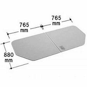 INAX 風呂組フタ 幅765×奥行880mm×2枚組 品番:YFK-1694B(3)LIXIL