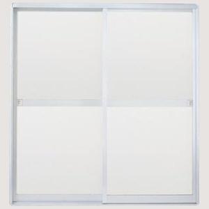 浴室引戸 (引き戸) 枠付 引き違い戸 樹脂パネル H-16-18