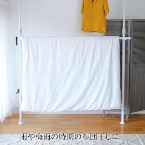 【簡単設置】ワンタッチ式突っ張りポールハンガー...の詳細画像3