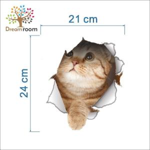 超リアル☆ 3D ウォールステッカー スコティ...の詳細画像1