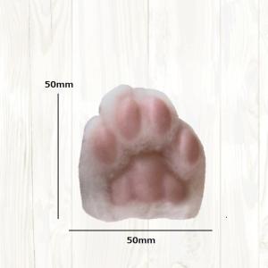 はがせる 3D 壁紙 シール 肉球 ステッカー M 騙し絵 トリックアート リアル 動物 アニマル ウォールステッカー DIY