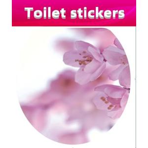 ３D ウォールステッカー トイレ 桜 フラワー 騙し絵 トリックアート はがせる 壁紙 シール 防水 DIY 壁 床 家具 インテリア 天井