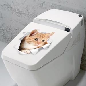 超リアル☆3D 猫ステッカー 騙し絵 トリック...の詳細画像3